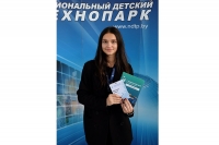 Ксения Салыгова  из Поколюбичей в третий  раз проходит обучение  в Национальном детском технопарке