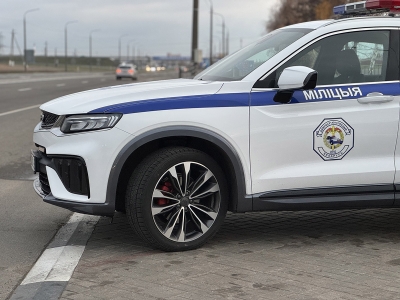 ГАИ Гомельского района проводится отработка автомобильной дороги М-5