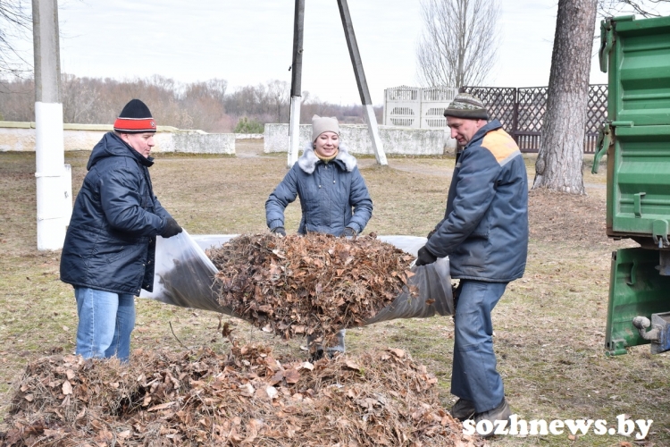 Наведем чистоту: в Гомельском районе прошел районный субботник