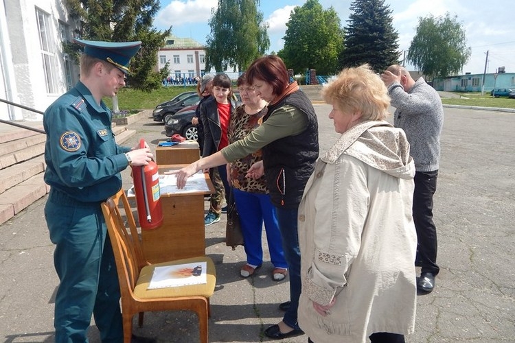 Первый спасатель в Поколюбичах