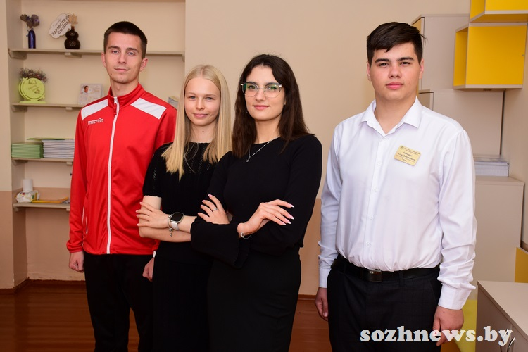 Андрей Блашкевич, Лизавета Цык, Анастасия Петух, Егор Гончаров.