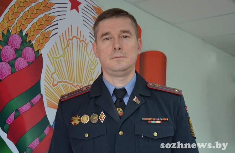 Заместителем начальника отдела по ИР и КО подполковник м милиции Дмитрий Волчек